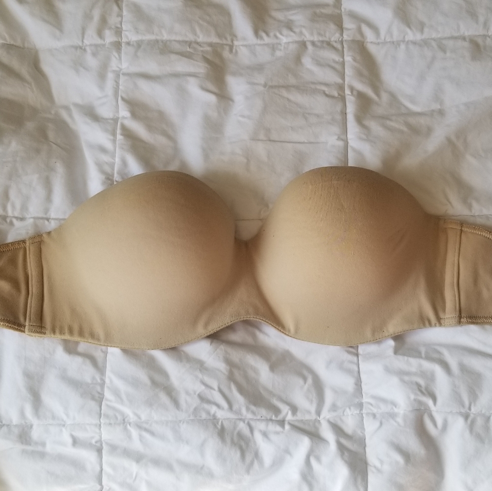 Strapless bra